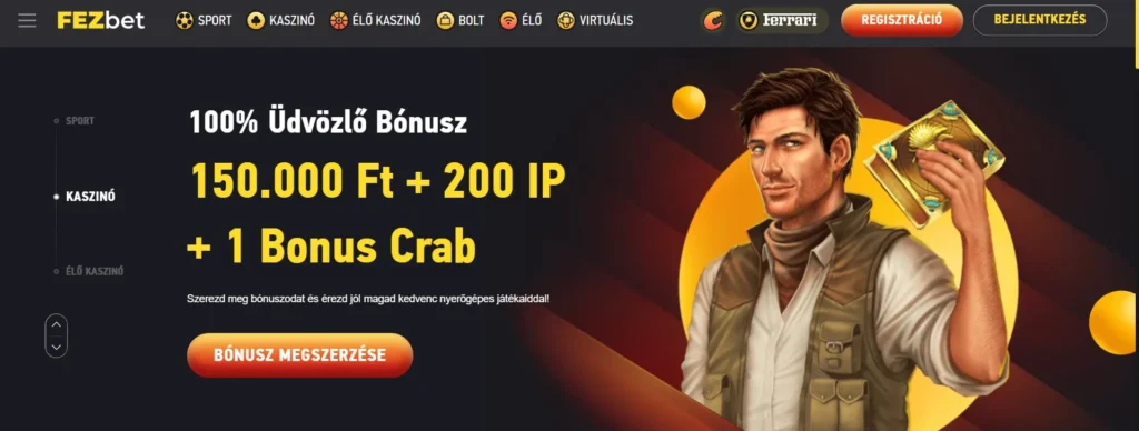 Fezbet Casino bónusz